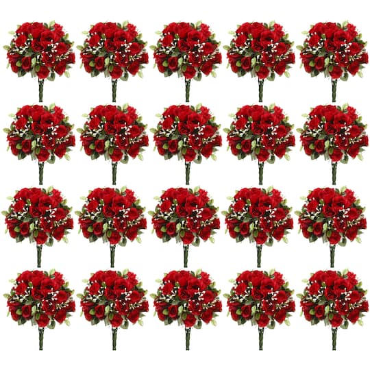 20 Pack: Red Rose Bush Classic Traditions™ by Ashland®
